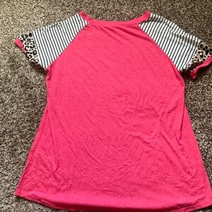 Color block shirt